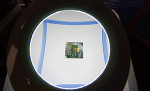 Station 5 | Mu3e Pixeldetektor (Foto: Peter Pullkowski)