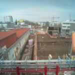 19.03.2021 - Die Decke wird vorbereitet. (©: Institut für Kernphysik)